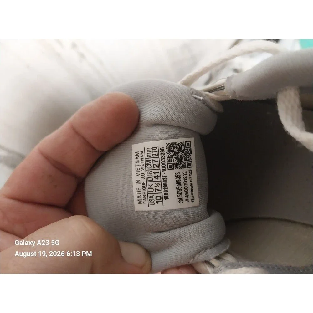 100033396 WOMENS REEBOK ZIG DYNAMICA 4 Size 10 Gray